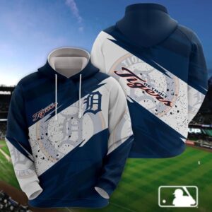 Detroit Tigers All Over Print Apparel, MLB Hoodie