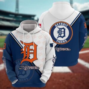 Detroit Tigers Logo MLB 3D Hoodie, MLB Hoodie