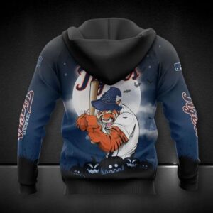 Detroit Tigers Mascot All Over Print Hoodie 1, MLB Hoodie