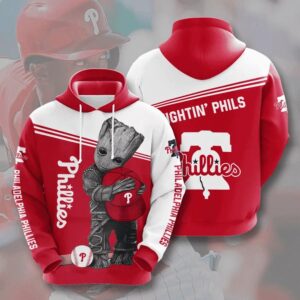 Groot Hold Personalized Philadelphia 3D Hoodie, MLB Hoodie