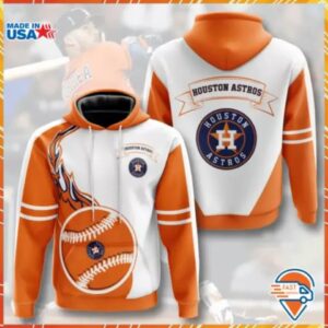 Houston Astros Flame Balls 3D Hoodie, MLB Hoodie