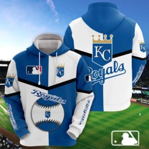 Kansas City Royals 3D Apparel, MLB Hoodie