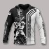 Kansas City Royals Black And White All Over Print Hoodie 1, MLB Hoodie