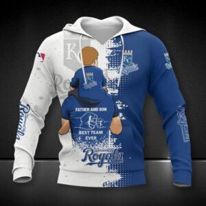 Kansas City Royals Dad And Son All Over Print Hoodie 1, MLB Hoodie