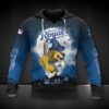 Kansas City Royals Mascot All Over Print Hoodie 1, MLB Hoodie