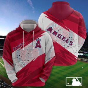 Los Angeles Angels All Over Print 3D Hoodie, MLB Hoodie