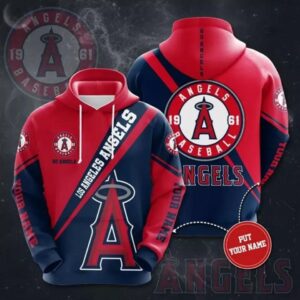 Los Angeles Baseball Team Angelss 3D Hoodie, MLB Hoodie