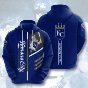 MLB Kansas City Royals 3D All Over Print, MLB Hoodie