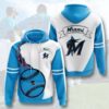 Miami Baseball Team Marlinss 3D Hoodie 3, MLB Hoodie