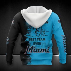 Miami Marlins Dad And Son All Over Print Hoodie 1, MLB Hoodie