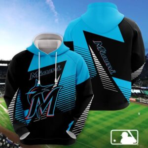 Miami Marlins Printed Apparel, MLB Hoodie