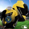 Milwaukee Brewers Printed Apparel, MLB Hoodie