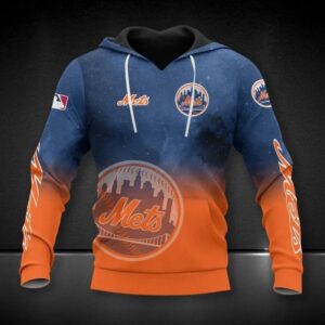 New York Mets All Over Print MLB Hoodie 1, MLB Hoodie