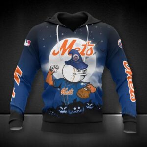 New York Mets Mascot All Over Print Hoodie 1, MLB Hoodie