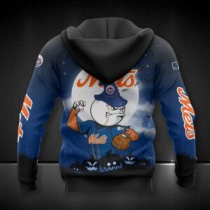 New York Mets Mascot All Over Print Hoodie 1, MLB Hoodie