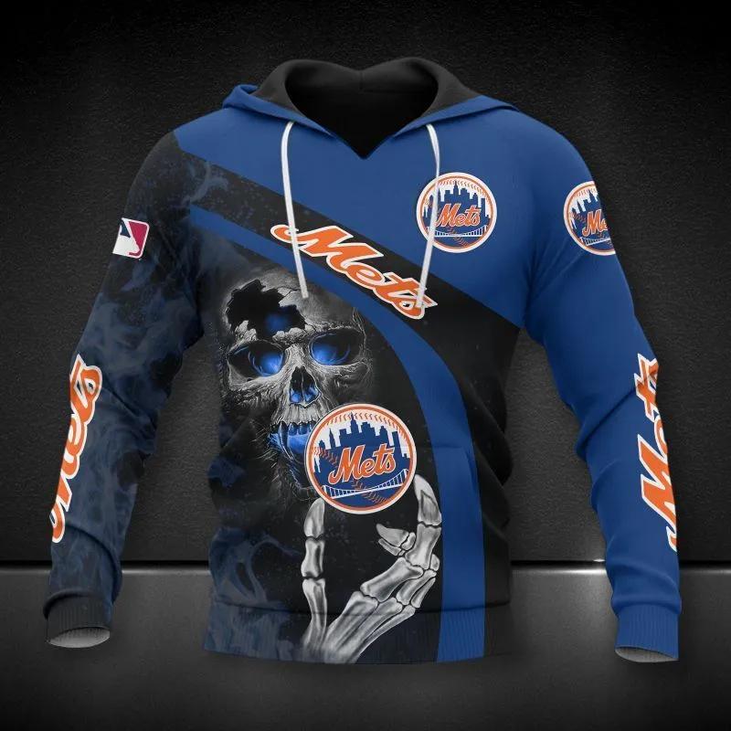 New York Mets Skeleton Logo MLB All Over Print Hoodie 1, MLB Hoodie New York Mets Skeleton Logo MLB All Over Print Hoodie 1, MLB Hoodie