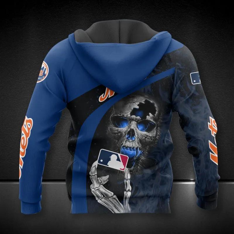 New York Mets Skeleton Logo MLB All Over Print Hoodie 1, MLB Hoodie New York Mets Skeleton Logo MLB All Over Print Hoodie 1, MLB Hoodie