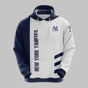 New York Yankee 3D Hoodie All Over Printed Hoodie, MLB Hoodie