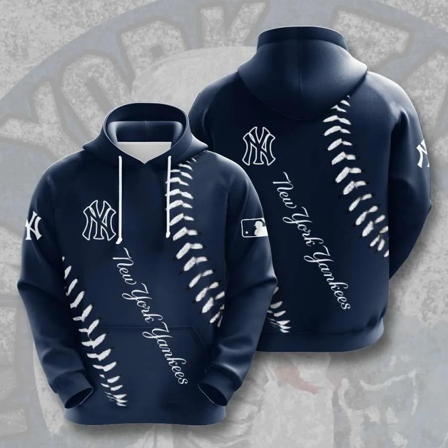 New York Yankees Custom Pullover 3D Hoodie, MLB Hoodie New York Yankees Custom Pullover 3D Hoodie, MLB Hoodie