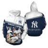 New York Yankees Legends Team Signatures 3D HOODIE, MLB Hoodie