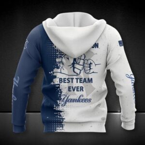 New York Yankees Dad And Son All Over Print Hoodie 1, MLB Hoodie