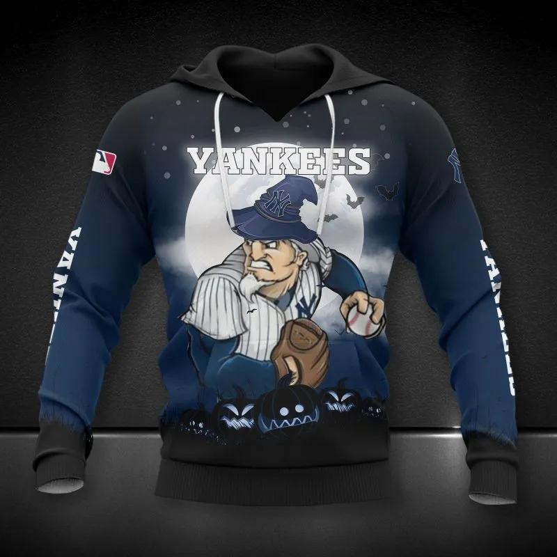 New York Yankees Mascot All Over Print Hoodie 1, MLB Hoodie New York Yankees Mascot All Over Print Hoodie 1, MLB Hoodie