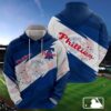 Philadelphia Phillies All Over Print Apparel, MLB Hoodie
