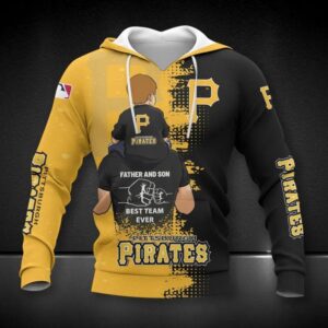 Pittsburgh Pirates Dad And Son All Over Print Hoodie 1, MLB Hoodie