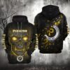 Pittsburgh Pirates Lava Skull 3D Hoodie, MLB Hoodie