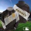 San Diego Padres All Over Print Apparel 1, MLB Hoodie