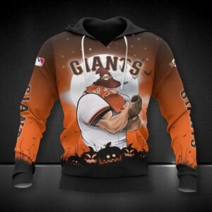 San Francisco Giants Mascot All Over Print Hoodie 1, MLB Hoodie