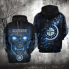 Seattle Mariners Lava Skull 3D Hoodie, MLB Hoodie