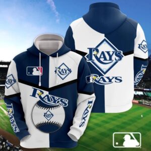 Tampa Bay Rays 3D Apparel, MLB Hoodie