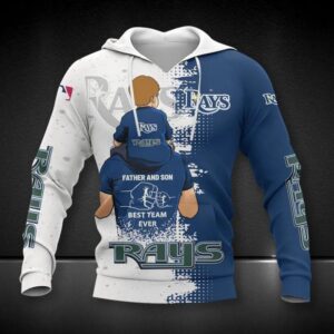 Tampa Bay Rays Dad And Son All Over Print Hoodie 1, MLB Hoodie