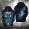 Tampa Bay Rays Lava Skull 3D Hoodie, MLB Hoodie