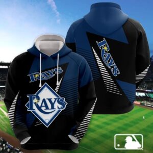 Tampa Bay Rays Printed Apparel, MLB Hoodie