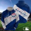 Texas Rangers All Over Print Hoodie, MLB Hoodie