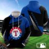 Texas Rangers Printed Apparel, MLB Hoodie