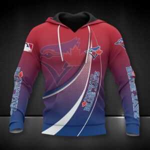 Toronto Blue Jays All Over Print MLB Hoodie 1, MLB Hoodie