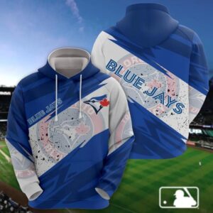 Toronto Blue Jays All Over Print Apparel, MLB Hoodie