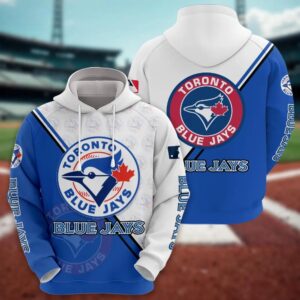 Toronto Blue Jays Logo 3D Clothing, MLB Hoodie