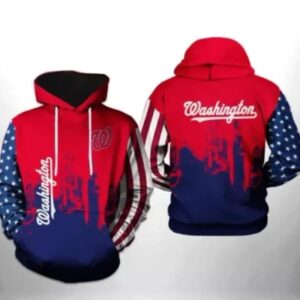 Washington Basaball Team Nationalss 3D Hoodie, MLB Hoodie