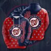 Washington Baseball Team Nationalss 3D Hoodie 2, MLB Hoodie