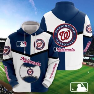 Washington Nationals 3D Apparel, MLB Hoodie