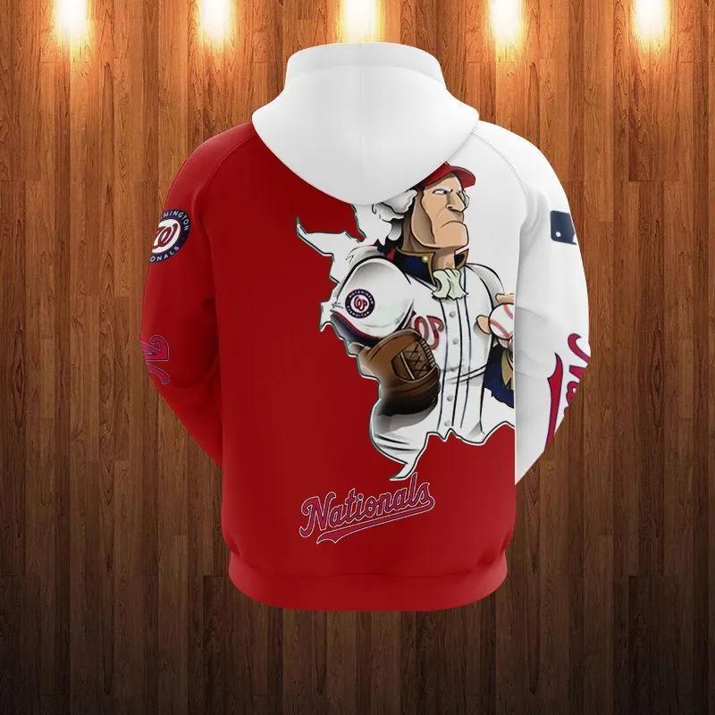 Washington Nationals Mascot All Over Print Hoodie 1, MLB Hoodie Washington Nationals Mascot All Over Print Hoodie 1, MLB Hoodie