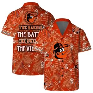 Baltimore Orioles Hawaiian Shirt, MLB Hawaiian Shirt
