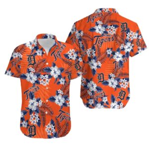 Detroit Baseball Team Tigerss Hawaiian Shirt, MLB Hawaiian Shirt