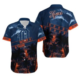 Detroit Tigers MLB Hawaiian Shirt Sunny Days Aloha Shirt, MLB Hawaiian Shirt