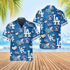 Los Angeles Dodgers Hawaiian Shirt, MLB Hawaiian Shirt
