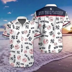 New York Yankees Hawaiian Shirt 1, MLB Hawaiian Shirt